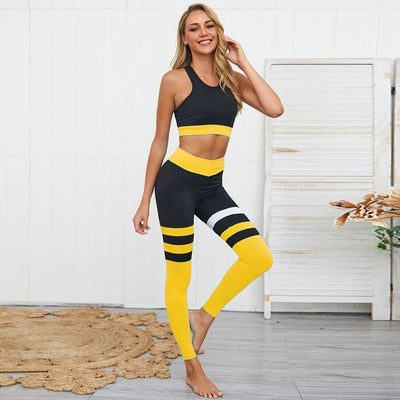 Aryti 2PCS V-stripe Seamless set